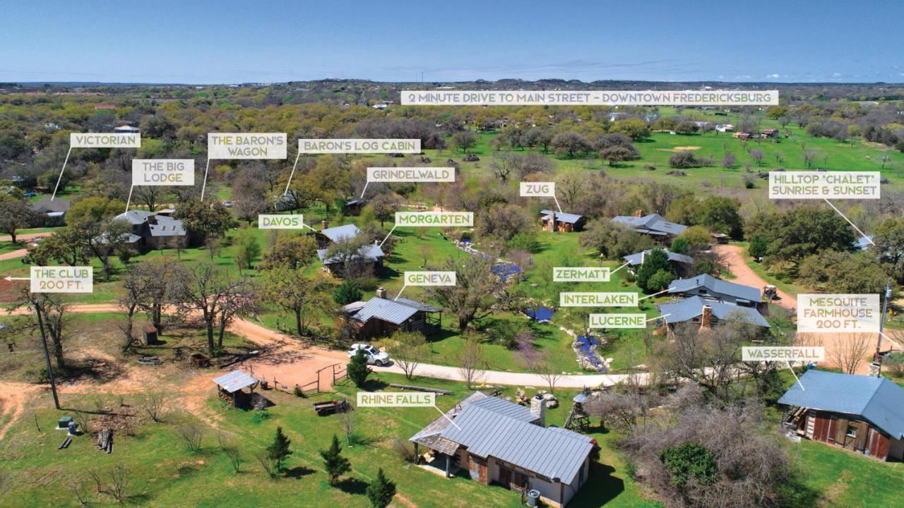 Barons Creekside Resort Fredericksburg Eksteriør bilde